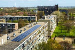 PV-panelen woningcorporaties hoogbouw en laagbouw